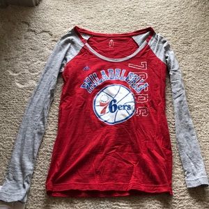 76ers LS tee